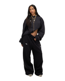 Wide Leg Sweatpants Deep Blue