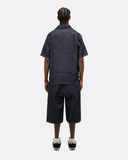 Raw denim carpenter jorts