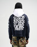 Fleece Double Hoodie – Rise of the Brave (Blue)