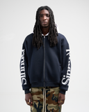 Fleece Double Hoodie – Rise of the Brave (Blue)