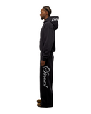 Wide Leg Sweatpants Deep Blue - Sinnuel collective