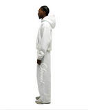 Wide Leg Sweatpants Melange - Sinnuel collective